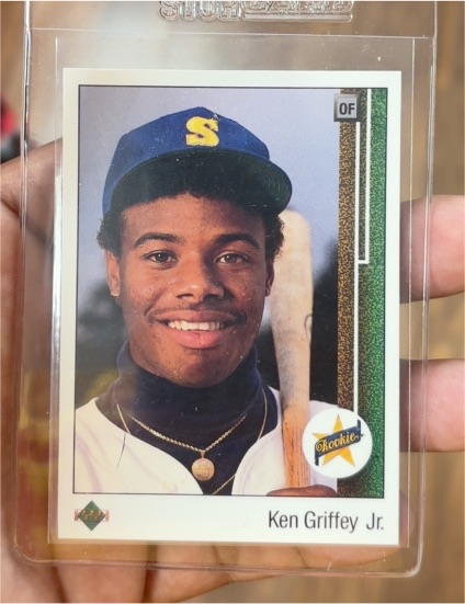1989 Upper Deck #1 Ken Griffey Jr. — front