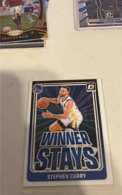 2024-25 Panini Donruss Optic #3 Stephen Curry Winner Stays — front