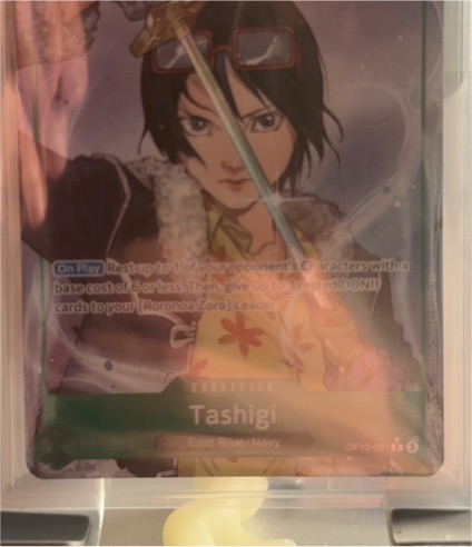 2023 One Piece Card Game OP12-031 Tashigi Legacy of the Master Foil — front