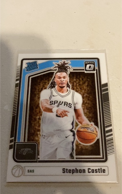 2024-25 Panini Donruss Optic #254 Stephon Castle — front