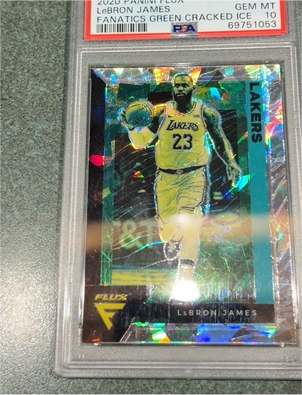 2020-21 Panini Flux #79 LeBron James — front