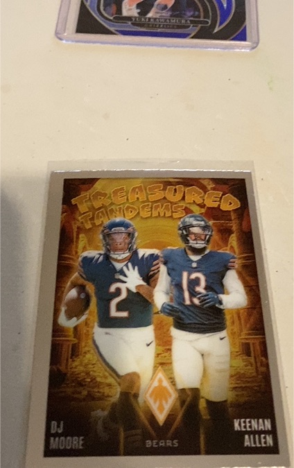 2024 Panini Phoenix #TT-CHI D.J. Moore / Keenan Allen — front