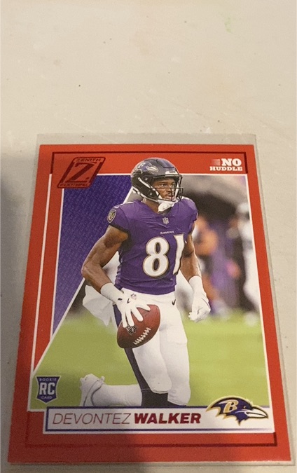 2024 Panini Zenith No Huddle Devontez Walker — front