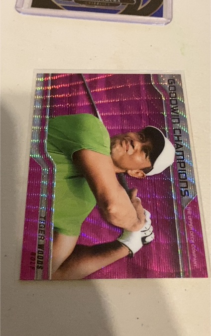 2023 Upper Deck Goodwin Champions #P52 Tiger Woods — front