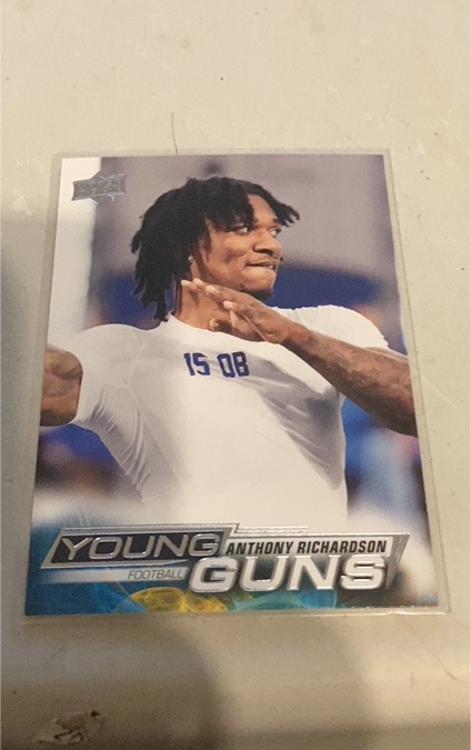 2023 Upper Deck Goodwin Champions Young Guns #YG-16 Anthony Richardson — front
