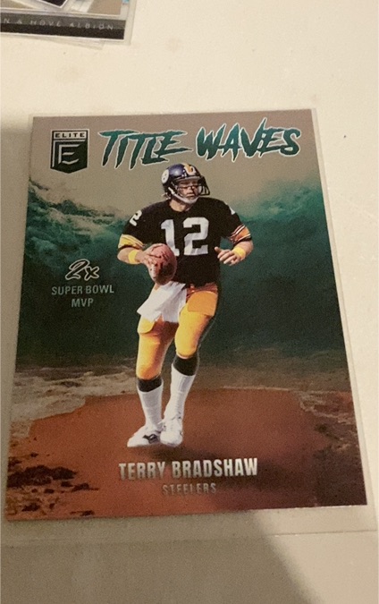 2025 Panini Donruss Elite Title Waves #2 Terry Bradshaw — front