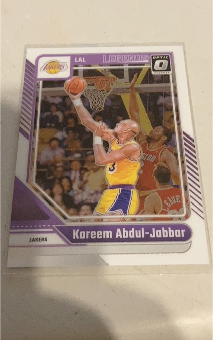 2024-25 Donruss Optic Legends #228 Kareem Abdul-Jabbar — front