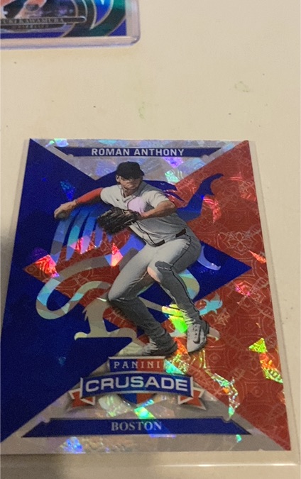 2025 Panini Crusade #95 Roman Anthony — front