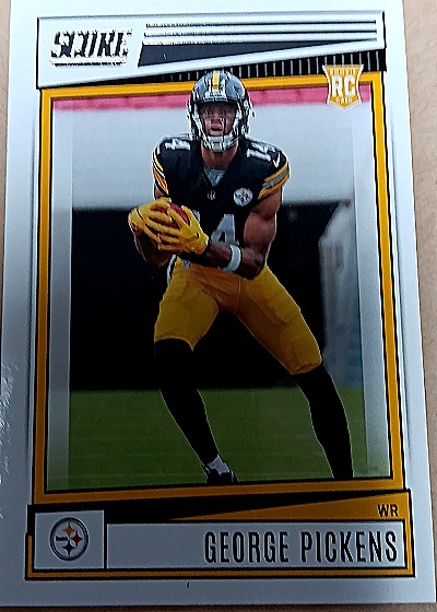 2022 Panini Score #383 George Pickens — front