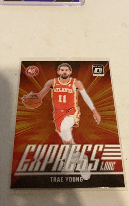 2024-25 Panini Donruss Optic #5 Trae Young Express Lane Atlanta Hawks — front