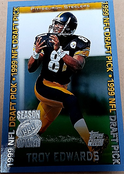 1999 Topps Season Opener #145 Troy Edwards — front