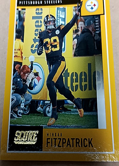 2020 Panini Score #80 Minkah Fitzpatrick — front