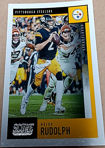 2020 Score #82 Mason Rudolph — front