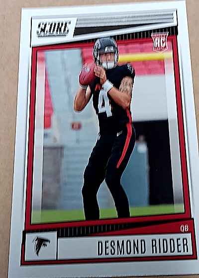 2022 Panini Score #303 Desmond Ridder — front