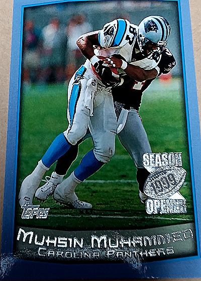 1999 Topps Season Opener #75 Muhsin Muhammad — front
