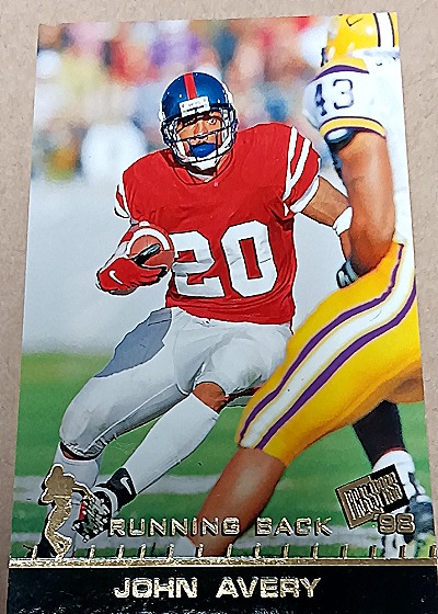 1998 Press Pass #25 John Avery — front