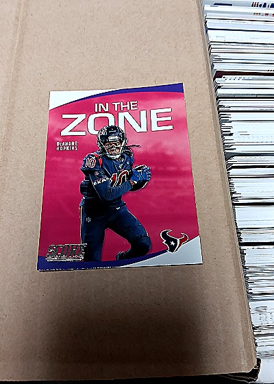 2020 Panini Score In The Zone #IZ-DH DeAndre Hopkins — front