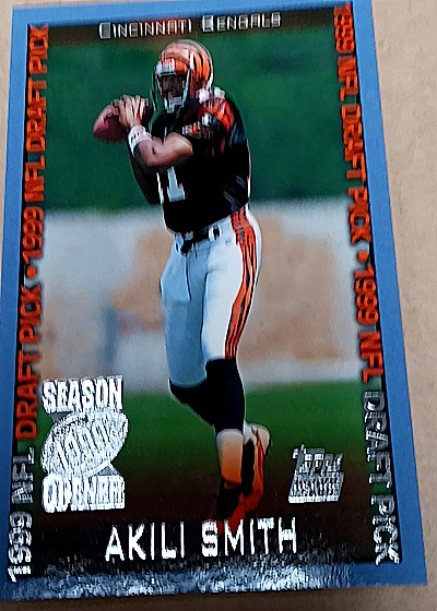 1999 Topps Season Opener #338 Akili Smith — front