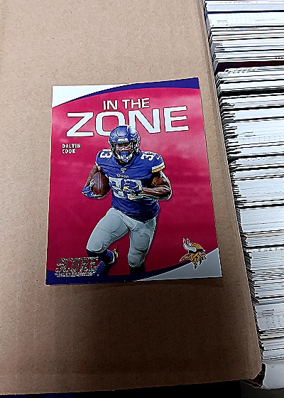 2020 Panini Score Football In The Zone #IZ-DC Dalvin Cook — front