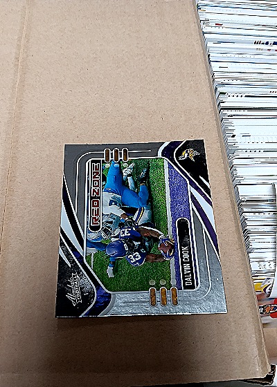 2021 Panini Absolute Football Red Zone #RZ12 Dalvin Cook — front