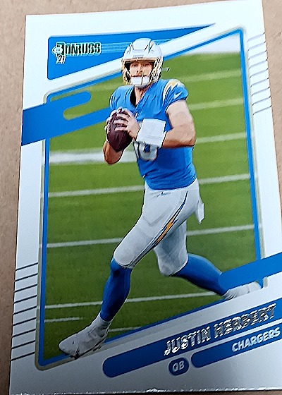 2021 Panini Donruss #70 Justin Herbert — front