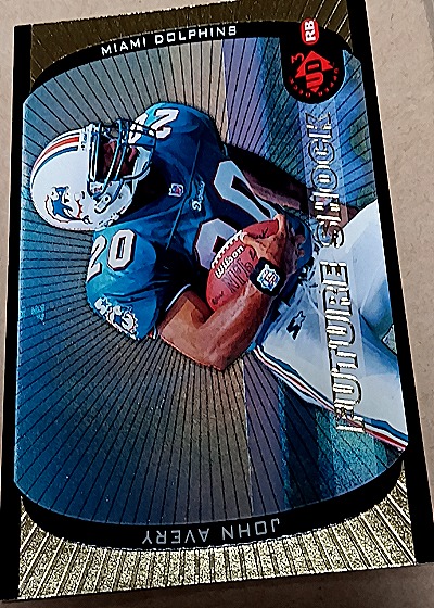 1999 Upper Deck Future Shock #FS-18 John Avery — front