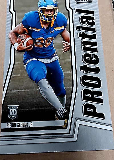 2022 Panini Score #P-PS Pierre Strong Jr. PROtential — front