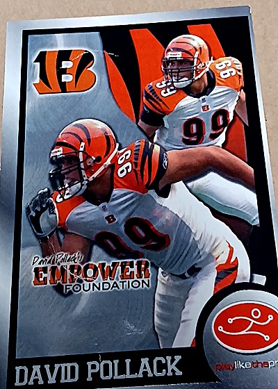 2006 Play Like The Pros Empower Foundation #EP-1 David Pollack — front