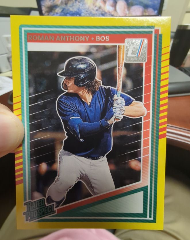 2025 Donruss #155 Roman Anthony — front