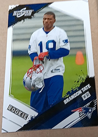 2009 Score #314 Brandon Tate — front
