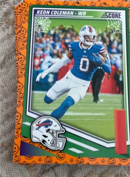2025 Panini Score-A-Treat #4 Keon Coleman — front