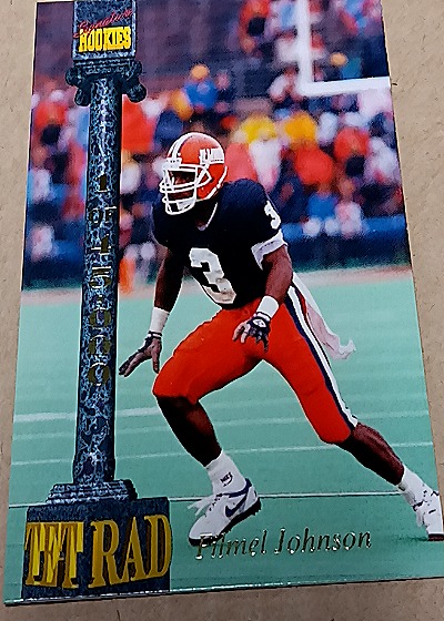 1994 Signature Rookies Tetrad #XIV Filmel Johnson — front