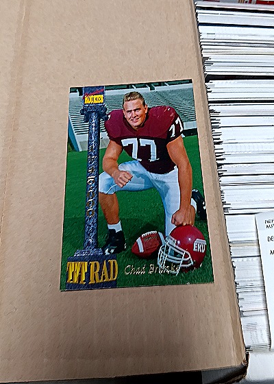 1994 Signature Rookies Tetrad Chad Bratzke — front