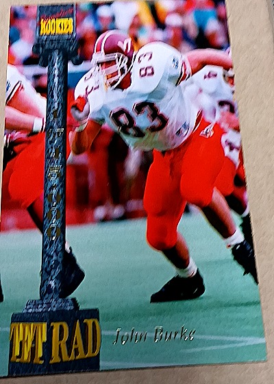 1994 Signature Rookies Tetrad #XXX John Burke — front