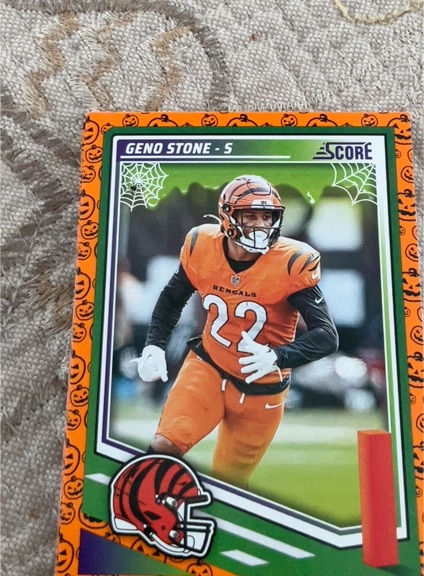 2025 Panini Score-A-Treat #148 Geno Stone — front
