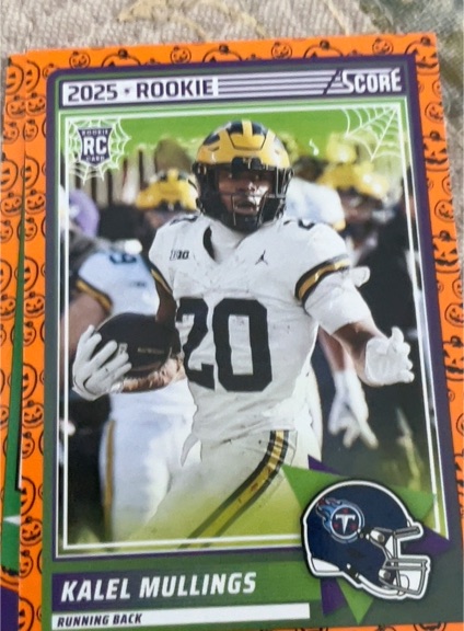 2025 Panini Score-A-Treat #62 Kalel Mullings — front