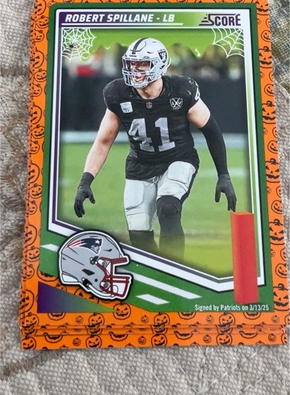2025 Panini Score-A-Treat Football #280 Robert Spillane — front