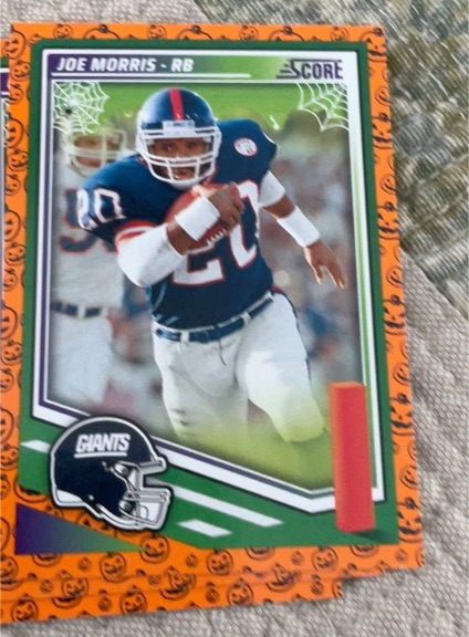 2025 Panini Score-A-Treat #49 Joe Morris New York Giants — front