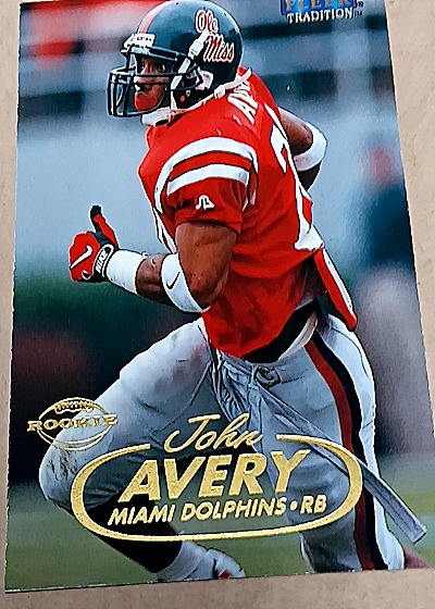 1998 Fleer Tradition #223 John Avery — front