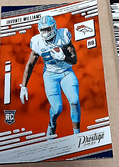 2021 Panini Prestige #226 Javonte Williams — front