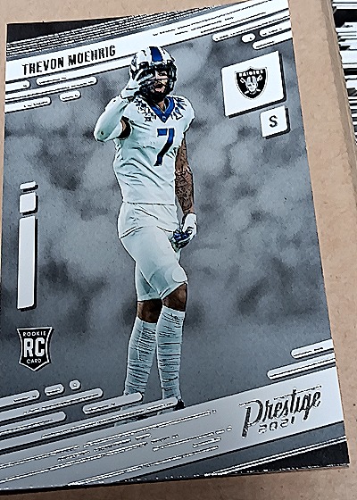 2021 Panini Prestige #250 Trevon Moehrig — front