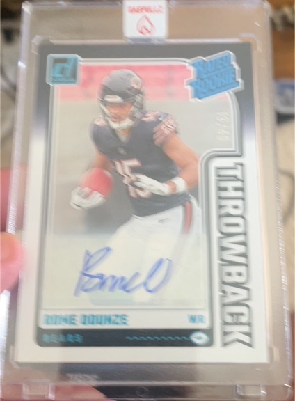 2024 Donruss Rated Rookies Throwbacks #TB-15 Rondale Moore — front