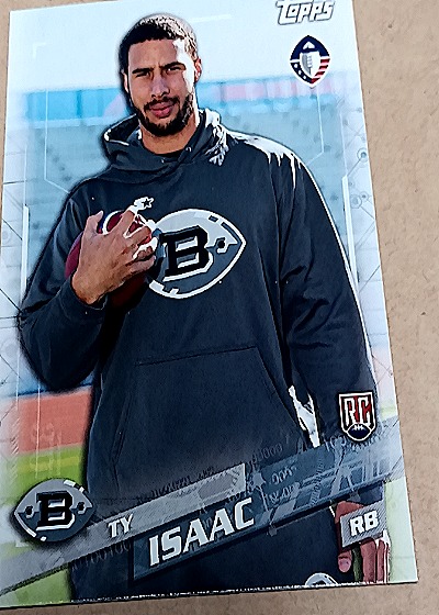 2019 Topps AAF #45 Ty Isaac — front