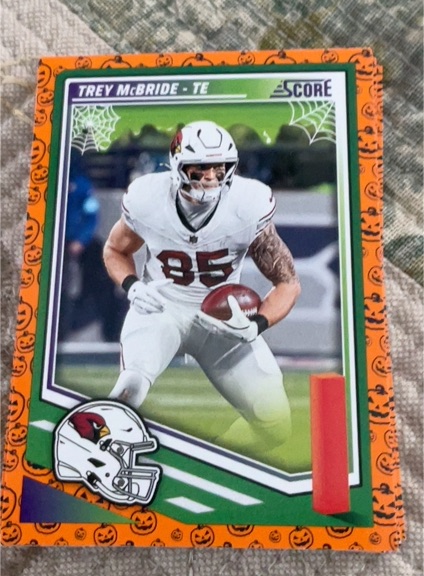 2025 Panini Score-A-Treat #5 Trey McBride Arizona Cardinals — front
