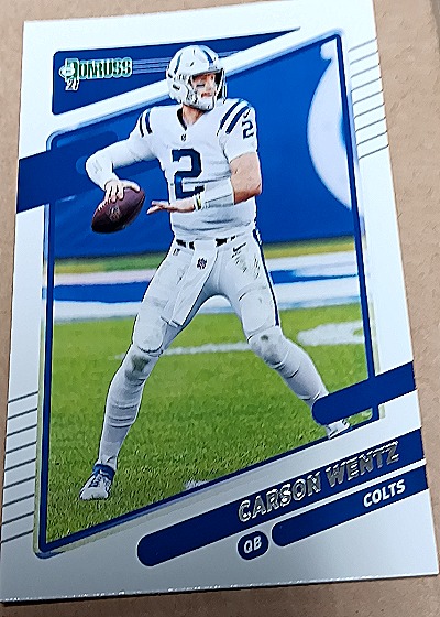 2021 Panini Donruss Football #147 Carson Wentz — front