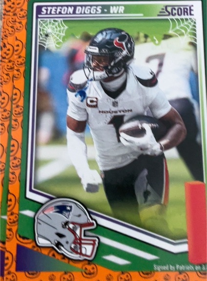 2025 Panini Score-A-Treat #71 Stefon Diggs — front