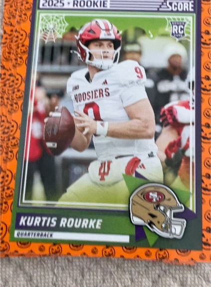 2025 Panini Score-A-Treat #82 Kurtis Rourke Rookie — front