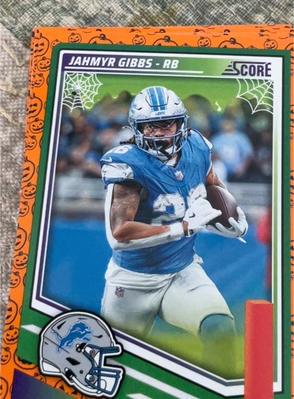 2025 Panini Score-A-Treat #33 Jahmyr Gibbs — front