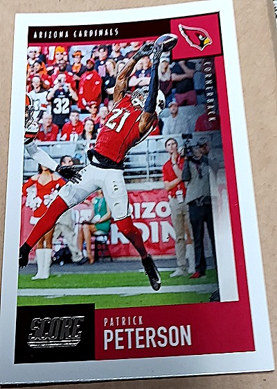 2020 Panini Score #294 Patrick Peterson — front