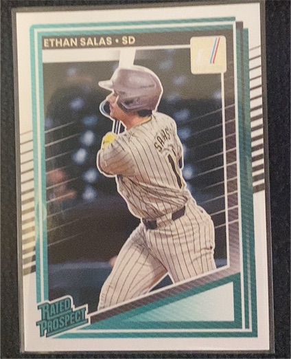 2025 Panini Donruss #199 Ethan Salas — front